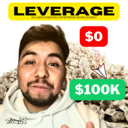 Podcast thumbnail for LEVERAGE - Undocumented Entrepreneurship Journey
