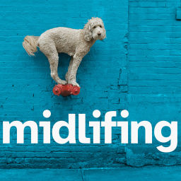 Podcast thumbnail for Midlifing