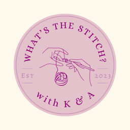 Podcast thumbnail for What's the Stitch? with Kat and Arianne