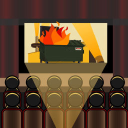 Podcast thumbnail for Celluloid Dumpster Fire: A B-Movie Appreciation Podcast
