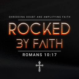 Podcast thumbnail for Rocked By Faith - Shredding Doubt, Amplifying Faith!