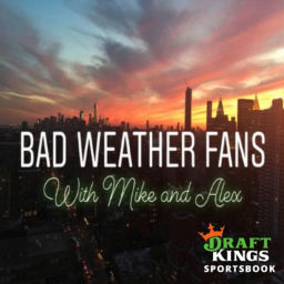 Podcast thumbnail for Bad Weather Fans With Mike And Alex (Knicks and Nets)
