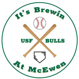 Podcast thumbnail for It's Brewin at McEwen: A USF Baseball Podcast