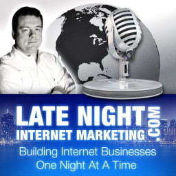 Podcast thumbnail for Late Night Internet Marketing and Online Business with Mark Mason