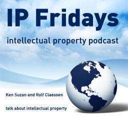 Podcast thumbnail for IP Fridays - your intellectual property podcast about trademarks, patents, designs and much more