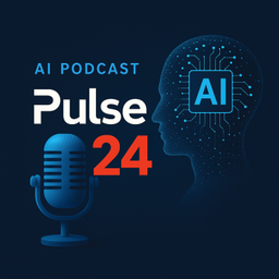 Podcast thumbnail for Pulse24 - Tech and AI News