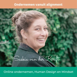Podcast thumbnail for Saskia van der Krift | Human Design | Ondernemen vanuit Alignment podcast