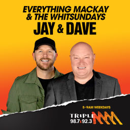 Podcast thumbnail for Jay and Dave for Breakfast - Triple M Mackay & The Whitsundays