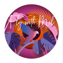 Podcast thumbnail for Fly with Mel