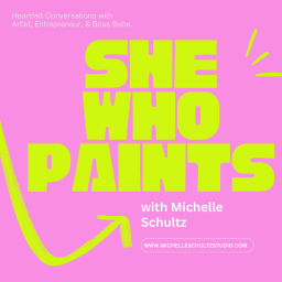 Podcast thumbnail for She Who Paints