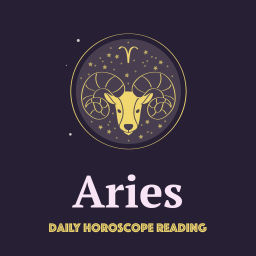 Podcast thumbnail for ARIES DAILY HOROSCOPE READING