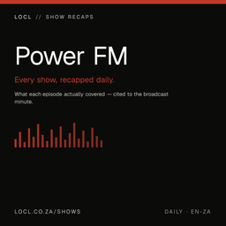 Podcast thumbnail for Power FM show recaps — locl