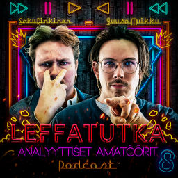 Podcast thumbnail for LEFFATUTKA - Analyyttiset amatöörit -podcast