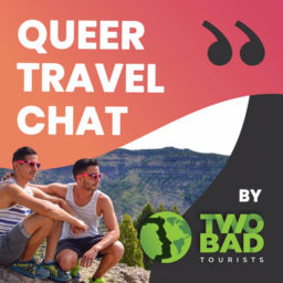 Podcast thumbnail for Queer Travel Chat by Two Bad Tourists
