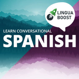 Podcast thumbnail for Learn Spanish with LinguaBoost