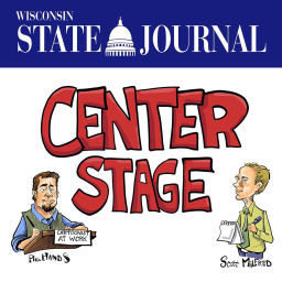 Podcast thumbnail for Center Stage, with Milfred and Hands