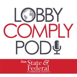 Podcast thumbnail for LobbyComply Pod