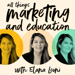 Podcast thumbnail for Marketing and Education