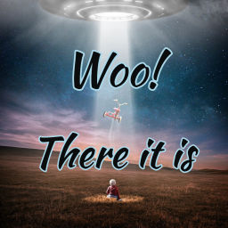 Podcast thumbnail for Woo! There it is.